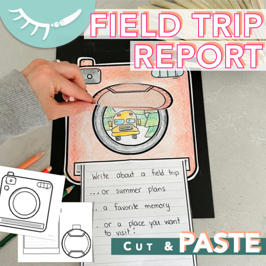 Instant Camera Style Field Trip Reports