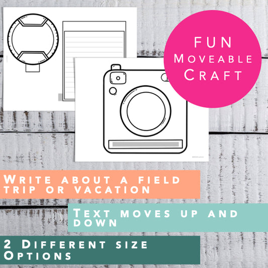 Instant Camera Style Field Trip Reports