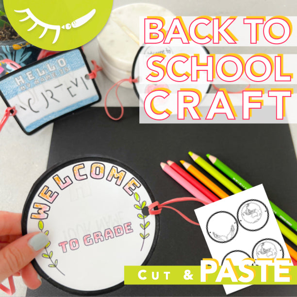 Back to School Crafts | 3 Thaumatrope Designs