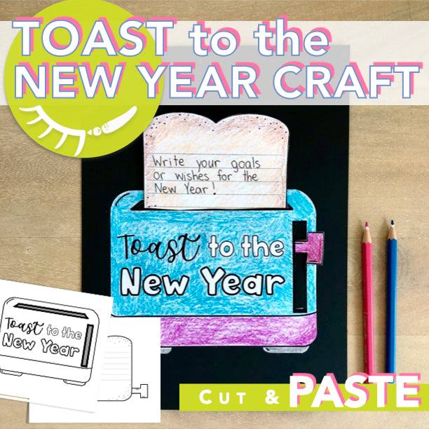 New Years 2022 Activities | Toast to the New Year | New Year Activity
