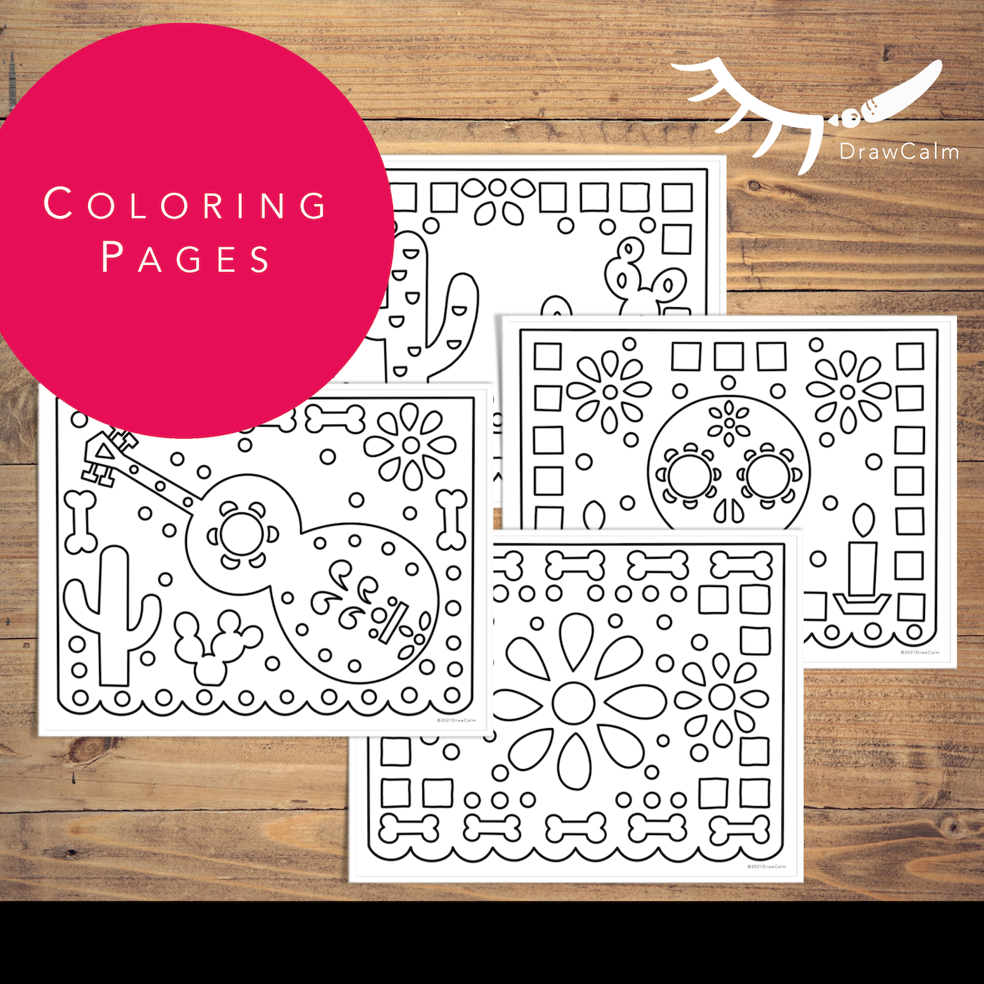Day of the Dead Craft │The Day of the Dead Coloring Pages