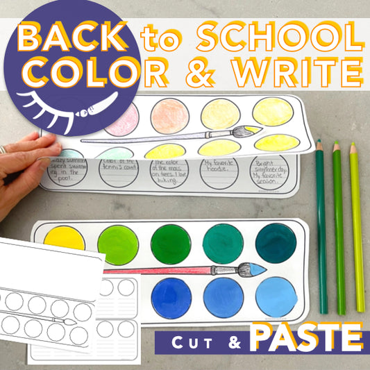 Back to School Idea │ Color Mixing Craft