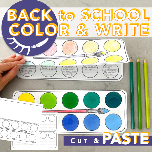 Back to School Idea │ Color Mixing Craft